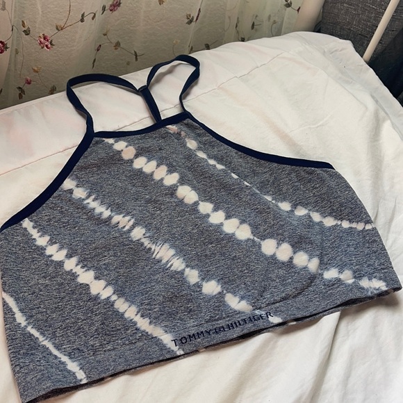 SOLDTommy Hilfiger Tie-dye Bra Peacoat M - Picture 1 of 2
